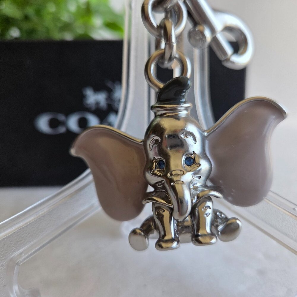 EUC & HTF Coach Dumbo x Disney Key Chain w/box